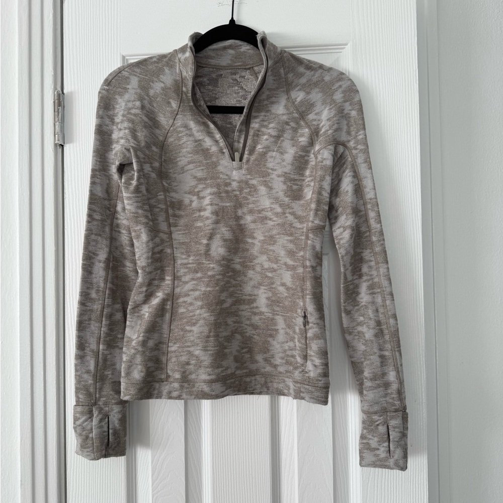 Lululemon Fitted Quarter-Zip Top